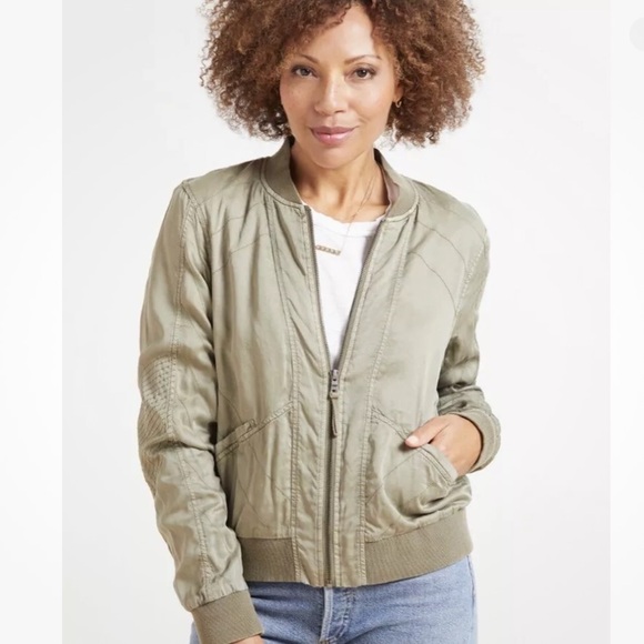 Marrakech Jackets & Blazers - Anthropologie Marrakech Full Zip Andi Bomber Jacket